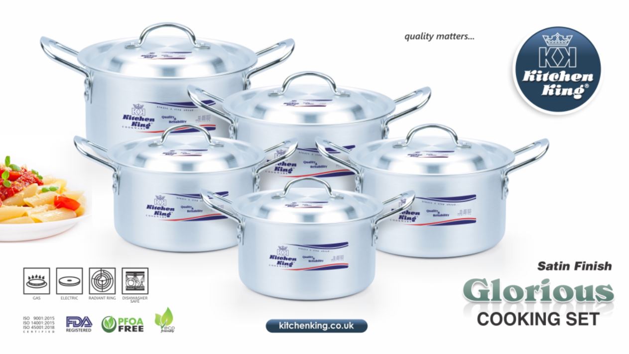KK Metal-Finish Glourious Set 10 PCS (8x12) (20-23-26-28-30CM)